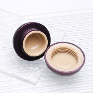 Beauty nail art glue containers wholesale 5g unique shaped luxury cosmetic eye cream jar