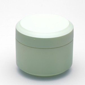 Recycle eco  friendly 5g 10g 15g 30g 50g plastic nail gel polish matte white cosmetic jar