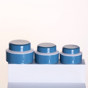 plastic jars uv gel nail polish gel round shape Extension adhesive phototherapy adhesive