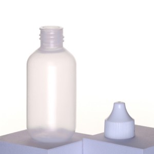 30ml 60ml Customized Color Plastic Lotion Liquid Bottle White Cosmetic Make-up Remover Bottle