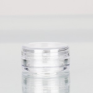 PriceList for Hdpe Bottle Caps - 10g Small Cosmetic Nail Art Loose Powder Jar Wholesale Clear Eye Shadow Jar  – Sich