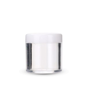 Best quality Vintage Powder Jar - 10g clear powder cosmetic jars jar cream plastic cosmetic  – Sich