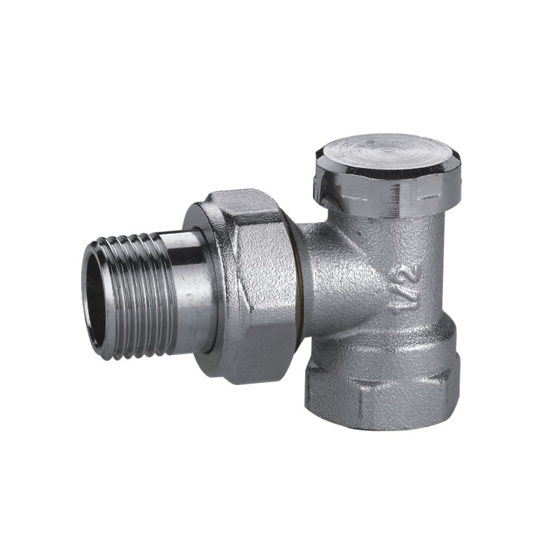 manual right angle temperature control valve, automatic right angle temperature control valve