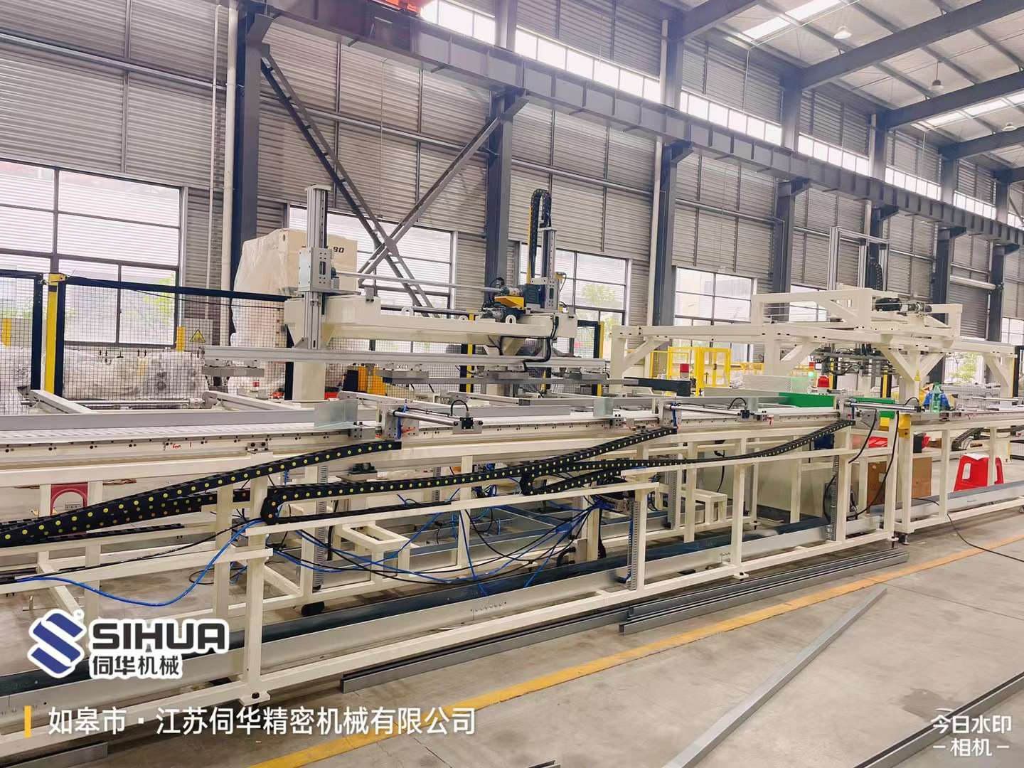 Automatic packing system of struct channel roll forming machine replaces the manual boring work
