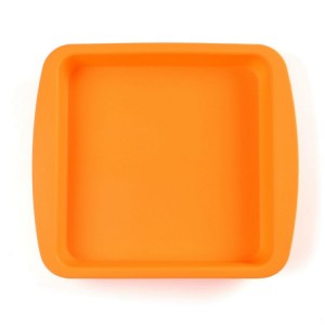 Square cake silicone grinding tool with anti slip handle