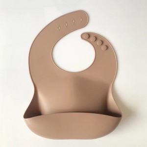 Custom Silicone Baby Waterproof Bib ປ້ອງກັນຝຸ່ນ