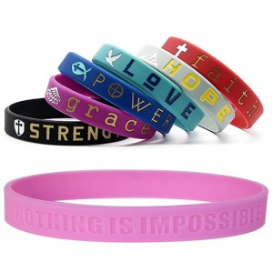 OEM Factory Silicone wristband