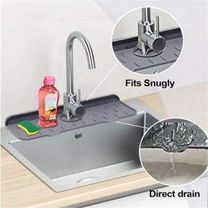 Custom Faucet Silicone drain pad Manufacturer