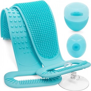 Usine de brosse pour le corps de bain en silicone personnalisée