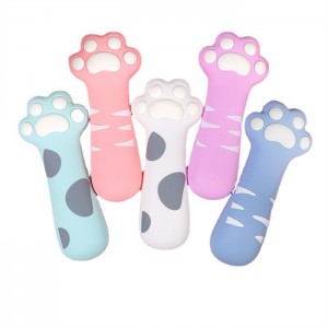 Babban Factory Cat Claw Silicone Pen Bag