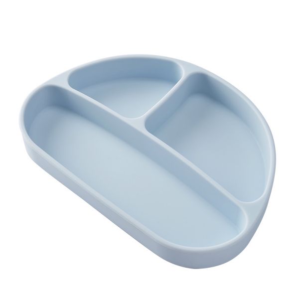 OEM Silicone Toddlers Self-feeding Plate Manufacturer