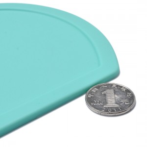 Colorful cloud silicone placemat