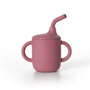 Silicone Baby Straw Cup