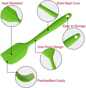 Mini silikon spatula