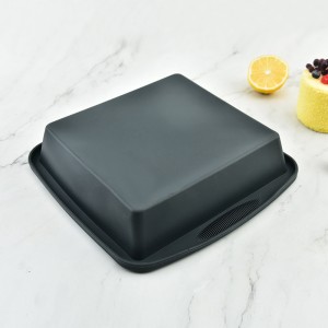 Square Silicone Cake Decorating Mold Pan