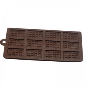 12 Cavity Silicone Chocolate Mold
