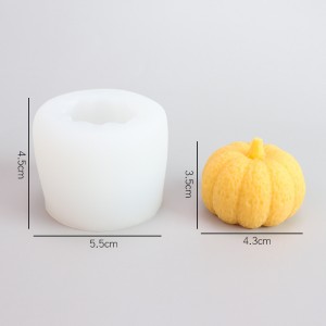 Halloween Silicone Pumpkin Candle Mould