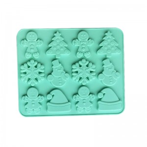 Christmas Silicone Cookie Molds
