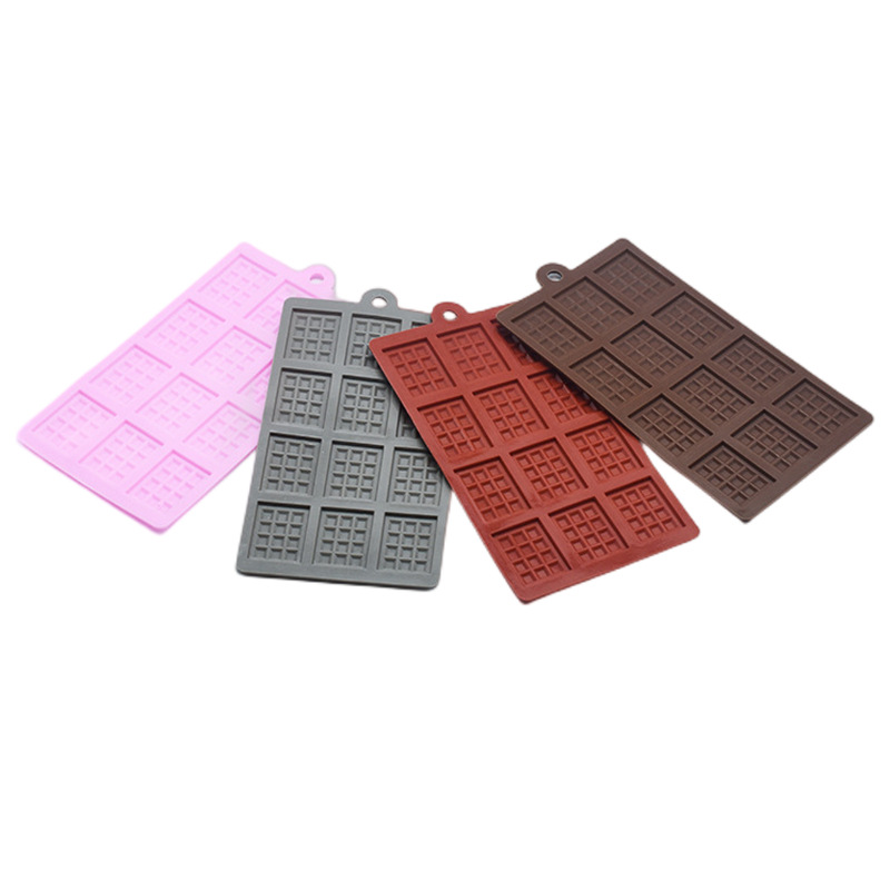 12 holte silikoon-sjokoladevorm
