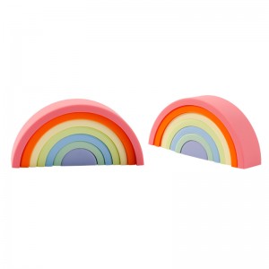 Silicone Rainbow Folding Toy
