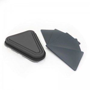 Foldable Silicone Pizza Lunch Box