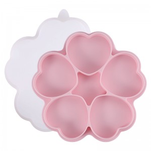 Heart Silicone Burger Meatball Mould
