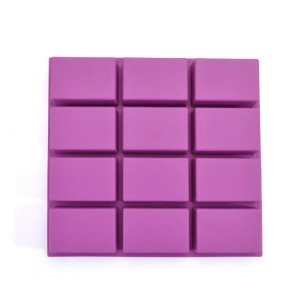 Silikonová čtvercová forma na mýdlo: 32,9×24,6×3,4 cm