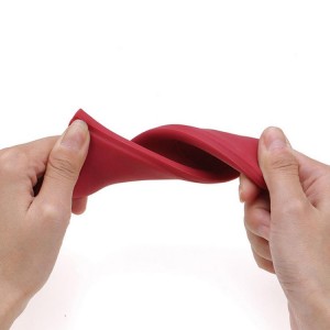 Short silicone rubber grip handle