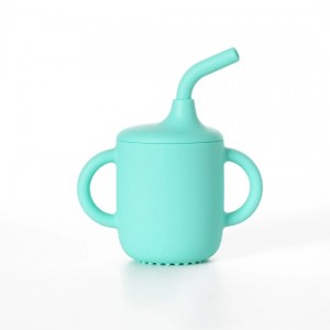 Sen BPA Silicone Baby Straw Cups
