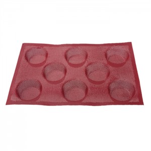 Custom na Perforated Silicone Burger Molds