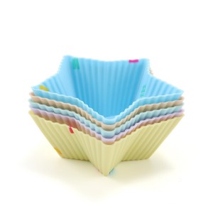 Custom Candy Color Silicone Muffin Cup