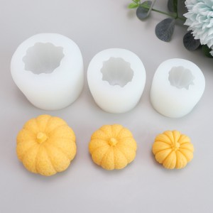 Halloween Silicone Pumpkin Candle Mould