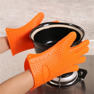 Fabricante de guantes de cocina de silicona personalizados