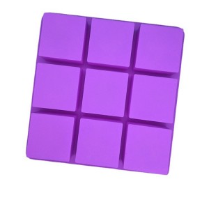 Custom 9-grid Square Silicone Ice Cube Tray