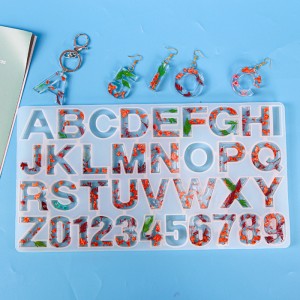 Prilagođeni silikonski kalup za slova od smole proizvođača