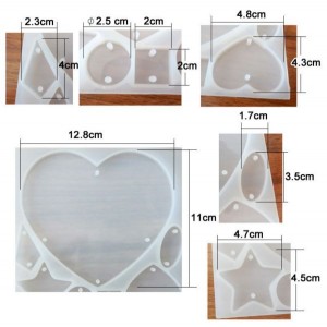 Custom Manufacturer Silicone Resin Jewelry DIY Mold