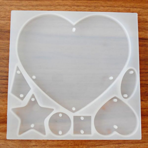 Custom Manufacturer Heart Silicone Resin Mold
