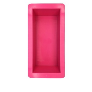 OEM Roze Rjochthoekige Silicone Soap Mould