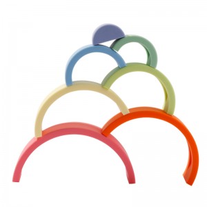 Silicone Rainbow Folding Toy