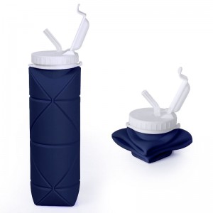 Foldable Silicone Sport Drinking Bottle