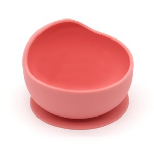 Leak proof silicone suction cup bowl for toddler