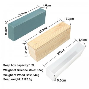 1200ml Thick Silicone Soap Mold