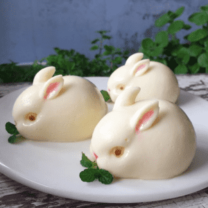 Silicone 3D Rabbit Shaped Fondant Mold for Chocolate Cake Handmade Soap Mould Candy Making Pastry Candle DIY Cupcake Dessert Decoration