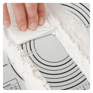 Non-slip Silicone Pastry Mat Extra Large with Measurements 60X40cm for Silicone Baking Mat, Counter Mat, Dough Rolling Mat,Oven Liner,Fondant/Pie Crust Mat