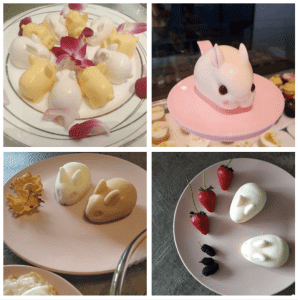 6 Cavities Silicone 3D Rabbit Shaped Fondant Mold for Chocolate Cake Handmade Soap Mould Candy Making Pastry Candle DIY Cupcake Dessert Decoration
