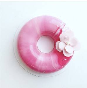 Silicone 3D Big Donuts Shaped Fondant Mold for Chocolate Cake Handmade Soap Mould Candy Making Pastry Candle DIY Cupcake Dessert Decoration