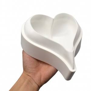Silicone 3D Sharp Corner Heart Shaped Fondant Mold for Chocolate Cake Handmade Soap Mould Candy Making Pastry Candle DIY Cupcake Dessert Decoration