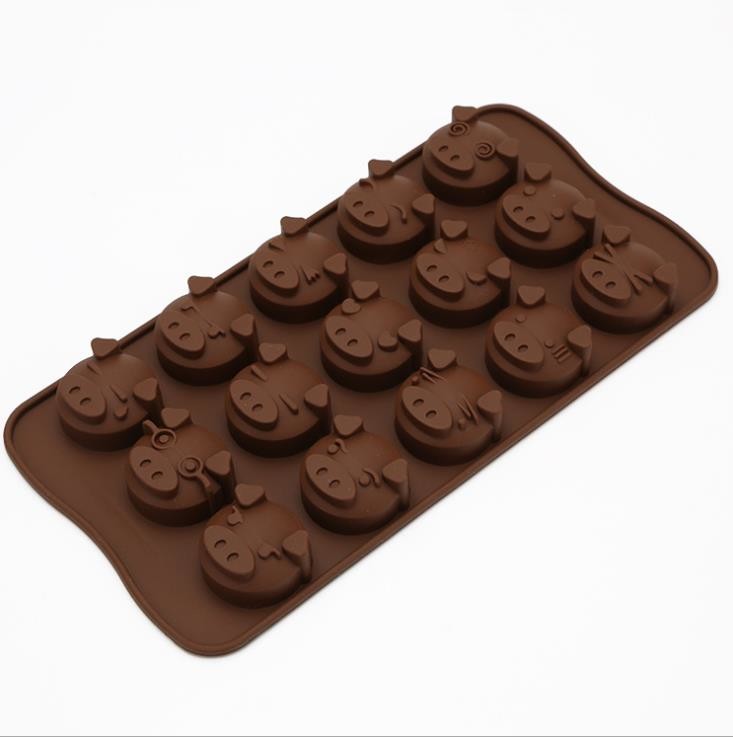 Animal Plastic Silicone Chocolate Molds Tool Heat Resistant Professional Featured Image
