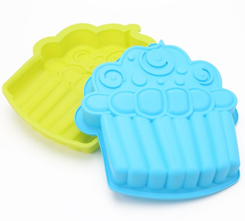 Best quality Mini Silicone Cupcake Molds - Ice Cream Silicone Baking Cups Large Size Easy Cleaning Non Stick – Jingqi
