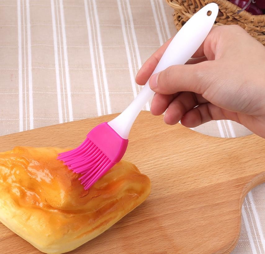 Hot sale Silicone Brush For Kitchen - Small size Sandy surface plastic handle Food Grade Silicone Baking Brush – Jingqi